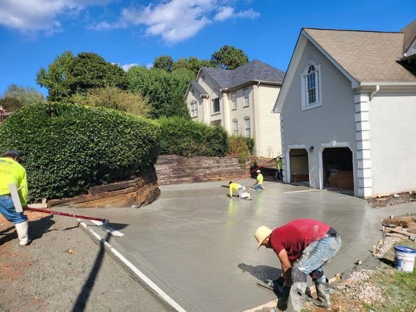 Residential Concrete Installation in Atlanta